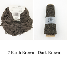 Load image into Gallery viewer, Mira Tee Knitting Kit | Lana Grossa Solo Lino and Ito Kinu