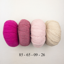 Load image into Gallery viewer, Gradient Baby Blanket (Alpaca Soxx version) Knitting Kit | Lang Yarns Alpaca Soxx & Knitting Pattern (#292)