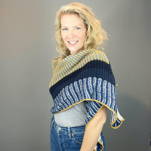 Load image into Gallery viewer, Feel Good Shawl Knitting Kit | Queensland United