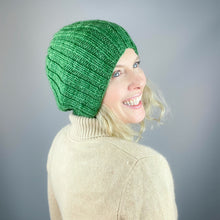 Load image into Gallery viewer, Malabrigo Ribbed Beanie Knitting Kit | Malabrigo Worsted & Knitting Pattern (#420)