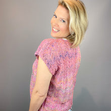Load image into Gallery viewer, Short and Sweet Top Knitting Kit | Noro Kakigori & Knitting Pattern