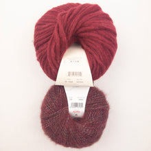 Load image into Gallery viewer, Marble Sweater Knitting Kit | Juniper Moon Beatrix & Katia Alpaca Silver