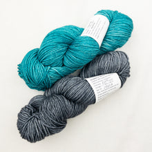 Load image into Gallery viewer, Arequipa Baby Pullover & Matching Hat Knitting Kit | Anzula For Better or Worsted & Knitting Pattern (#310)