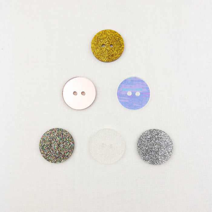 Katrinkles Acrylic Buttons | 1.5 inch