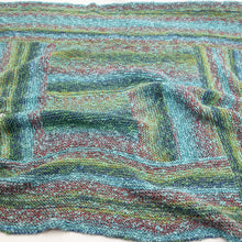 Load image into Gallery viewer, Marmel Cabin Baby Blanket | Ella Rae Marmel &amp; Knitting Pattern (#397)
