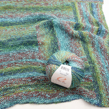 Load image into Gallery viewer, Marmel Cabin Baby Blanket Knitting Kit | Ella Rae Marmel & Knitting Pattern (#397)