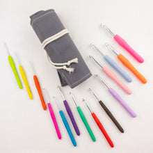 Load image into Gallery viewer, Atelier Rolled Crochet Hook Set | 14 Piece Set
