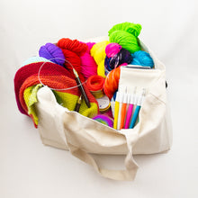Load image into Gallery viewer, Atelier Canvas Tote Bag with Interior Pockets