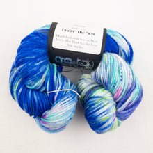 Load image into Gallery viewer, Cadenza Cross-Over Baby Sweater (Rockstar version) Knitting Kit | MollyGirl Rock Star DK