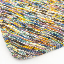 Load image into Gallery viewer, Diagonal Baby Blanket Knitting Kit | Knitted Wit Merino Worsted & Knitting Pattern (#86)