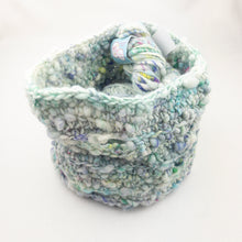 Load image into Gallery viewer, Table Top Crochet Stash Basket Kit | Knit Collage Cast Away and Crochet Pattern (#286)