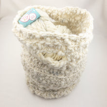 Load image into Gallery viewer, Table Top Crochet Stash Basket Kit | Knit Collage Cast Away and Crochet Pattern (#286)