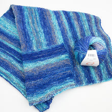 Load image into Gallery viewer, Marmel Cabin Baby Blanket | Ella Rae Marmel &amp; Knitting Pattern (#397)
