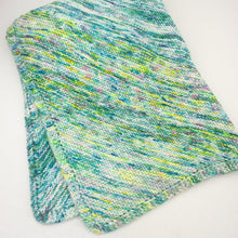 Load image into Gallery viewer, Diagonal Baby Blanket Knitting Kit | Knitted Wit Merino Worsted & Knitting Pattern (#86)