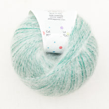 Load image into Gallery viewer, Allover Cabled Hat (Peeeps Version) Knitting Kit | Jade Sapphire Peeeps & Knitting Pattern (#299)