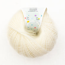 Load image into Gallery viewer, Allover Cabled Hat (Peeeps Version) Knitting Kit | Jade Sapphire Peeeps & Knitting Pattern (#299)
