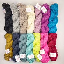 Load image into Gallery viewer, Floribunda Cardi Knitting Kit | Knit Collage Spun Cloud Light & Knitting Pattern