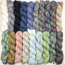 Load image into Gallery viewer, Tanglewood Garter Scarf Knitting Kit | Tanglewood Cashmere & Knitting Pattern (#182-4)