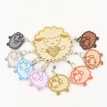 Load image into Gallery viewer, Atelier Sheep Hanging Clasp Markers | 9 piece set