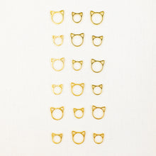 Load image into Gallery viewer, Atelier Cat Shaped Ring Markers | Set of 18