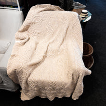 Load image into Gallery viewer, Northern Adventure Cabled Throw Knitting Kit | Plymouth Galway