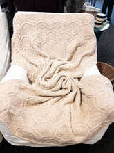 Load image into Gallery viewer, Northern Adventure Cabled Throw Knitting Kit | Plymouth Galway
