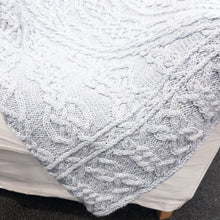 Load image into Gallery viewer, Celtic Trail Sampler Throw Knitting Kit | Plymouth Galway