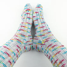 Load image into Gallery viewer, Atelier Fingering Weight Socks Knitting Kit | Wonderland Yarns Mary Ann Sock & Knitting Pattern (#61D)