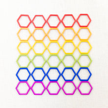 Load image into Gallery viewer, Atelier Rainbow Stitch Markers | 30 Piece Set