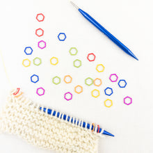 Load image into Gallery viewer, Atelier Rainbow Stitch Markers | 30 Piece Set