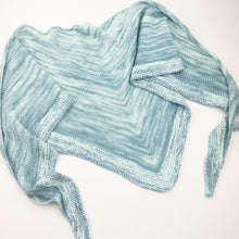 Load image into Gallery viewer, Tidepools Shawlette Knitting Kit | Artyarns Ensemble, Merino Cloud, & Knitting Pattern (#414)
