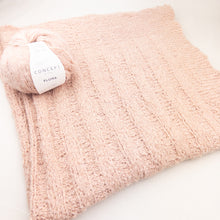 Load image into Gallery viewer, Pluma Cotton Baby Blanket Knitting Kit | Katia Pluma & Knitting Pattern #438