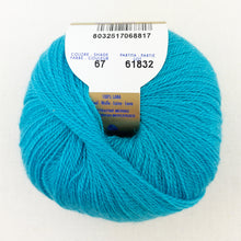 Load image into Gallery viewer, Bright Turquoise ball of Filatura di Crosa Nirvana