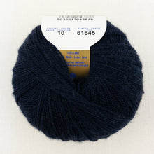 Load image into Gallery viewer, Navy ball of Filatura di Crosa Nirvana yarn