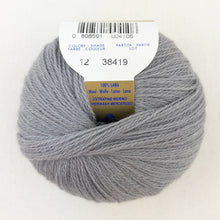 Load image into Gallery viewer, Light Grey ball of Filatura di Crosa Nirvana yarn