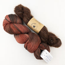 Load image into Gallery viewer, Illuminate Pullover Knitting Kit | Artyarns Merino Cloud & Madelinetosh Impression