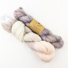 Load image into Gallery viewer, Illuminate Pullover Knitting Kit | Artyarns Merino Cloud & Madelinetosh Impression