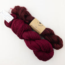 Load image into Gallery viewer, Illuminate Pullover Knitting Kit | Artyarns Merino Cloud & Madelinetosh Impression