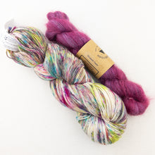 Load image into Gallery viewer, Illuminate Pullover Knitting Kit | Artyarns Merino Cloud & Madelinetosh Impression