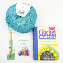 Load image into Gallery viewer, Beginning Crochet Kit (Basic) | Katia Merino Aran & The Crochet Answer Book