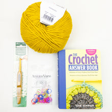 Load image into Gallery viewer, Beginning Crochet Kit (Basic) | Katia Merino Aran & The Crochet Answer Book