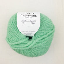 Load image into Gallery viewer, Soffio Scarf Knitting Kit | Soffio Cashmere & Knitting Pattern (#388)
