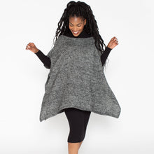 Load image into Gallery viewer, Aalto Poncho Knitting Kit | Madelinetosh Silk Cloud & Shibui Knits Pebble