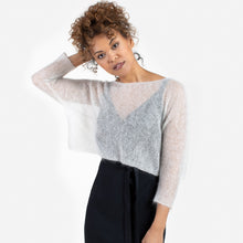 Load image into Gallery viewer, Allegro Pullover Knitting Kit | Madelinetosh Silk Cloud