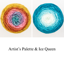 Load image into Gallery viewer, Asali Shawl Knitting Kit | Freia Superwash Merino Silk Worsted