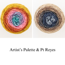 Load image into Gallery viewer, Asali Shawl Knitting Kit | Freia Superwash Merino Silk Worsted