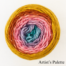 Load image into Gallery viewer, Ombré Elf Hat Knitting Kit | Freia Handpaints Superwash Merino Silk Sport & Knitting Pattern (#301)