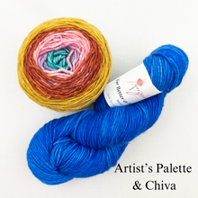 Load image into Gallery viewer, Brioche ShareCare Hat Knitting Kit | Freia Handpaints Superwash Merino Silk Worsted & Anzula For Better or Worsted