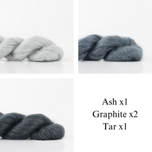 Load image into Gallery viewer, Nuance Cowl Knitting Kit | Madelinetosh Silk Cloud & Knitting Pattern