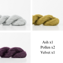 Load image into Gallery viewer, Nuance Cowl Knitting Kit | Madelinetosh Silk Cloud & Knitting Pattern